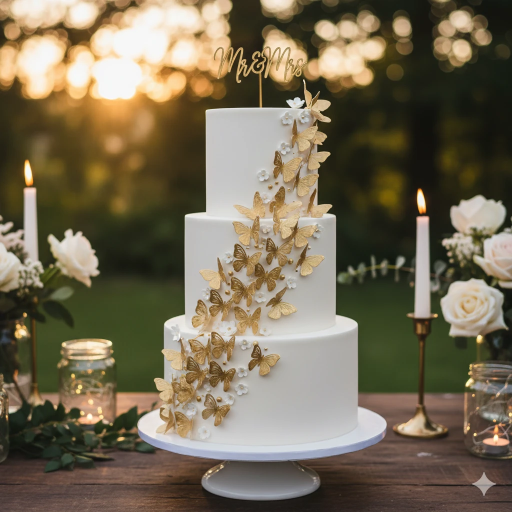 Butterfly Wedding Cake Ideas