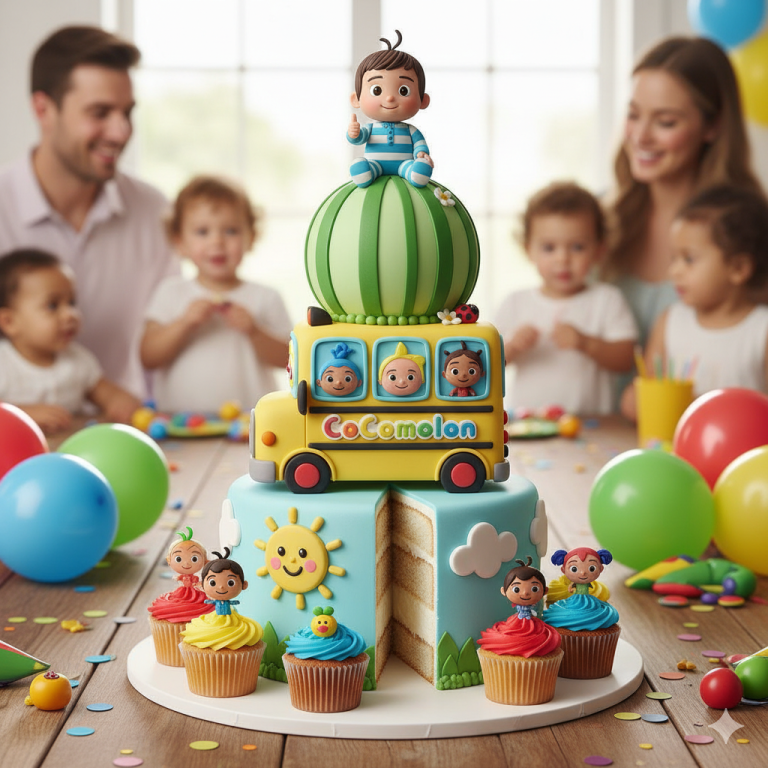 Cocomelon Cake