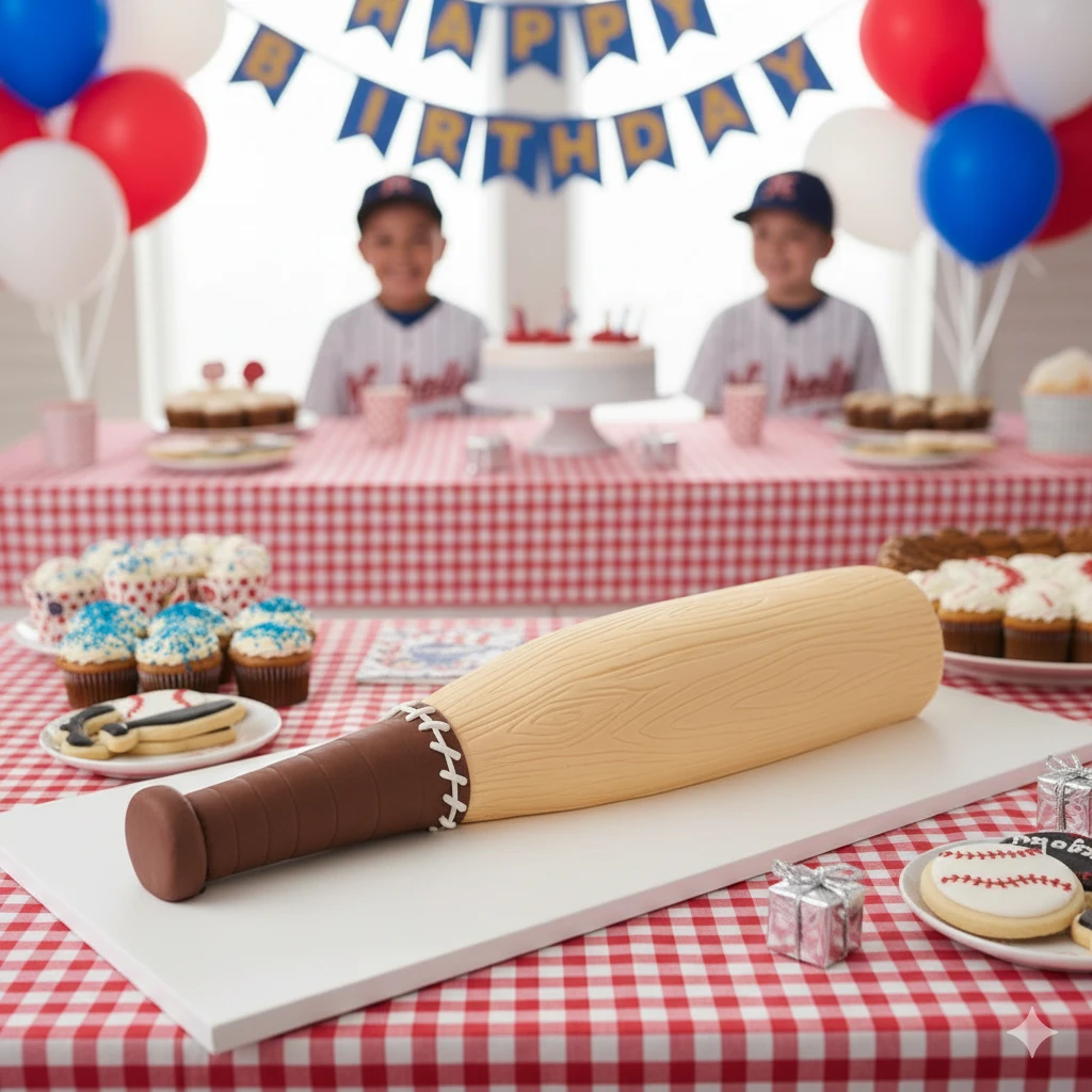 Baseball Bat Cake Ideas