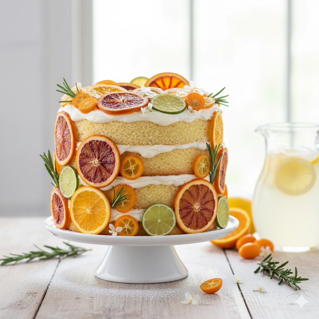 Citrus-Inspired Cake