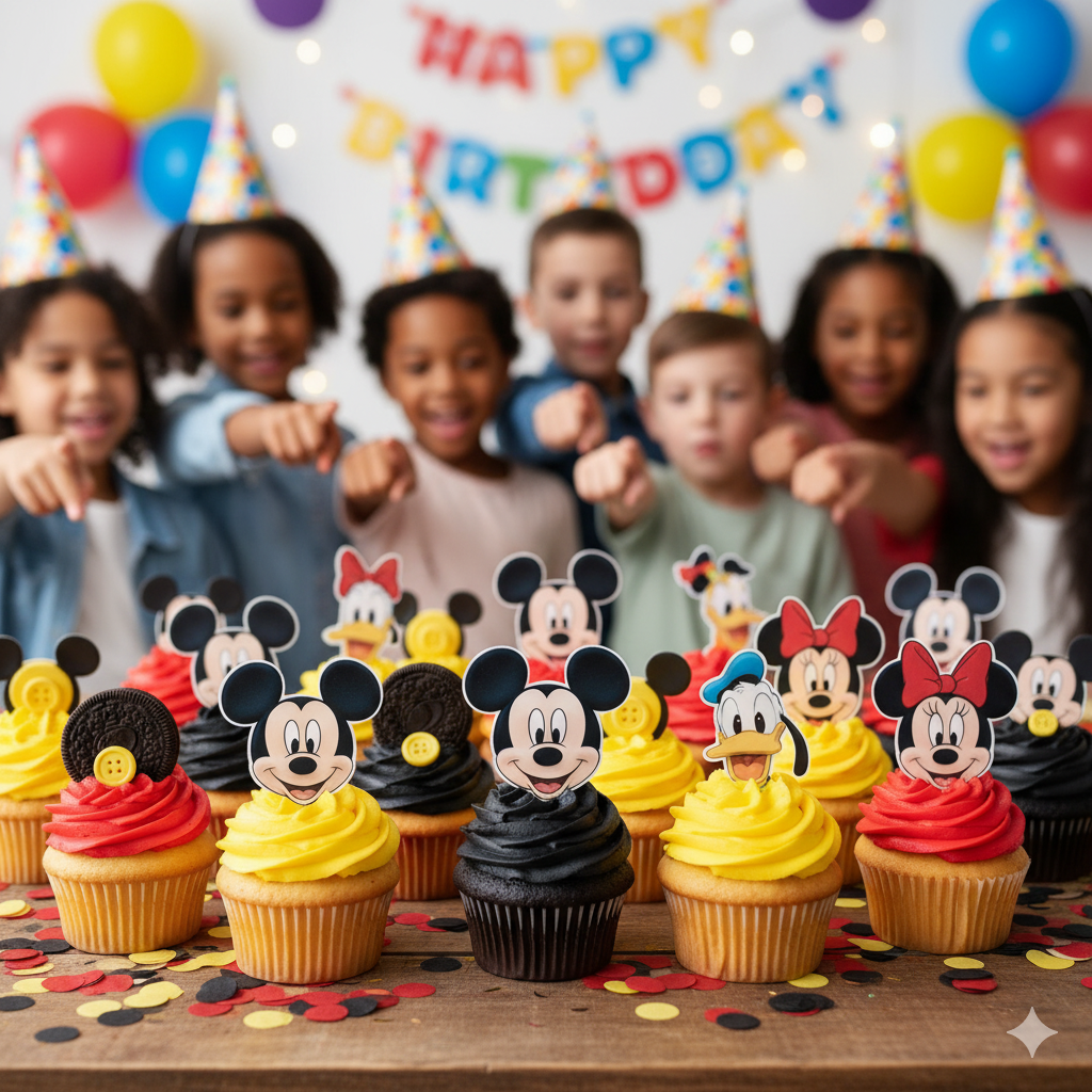 Mickey Mouse Cupcakes 🧁

