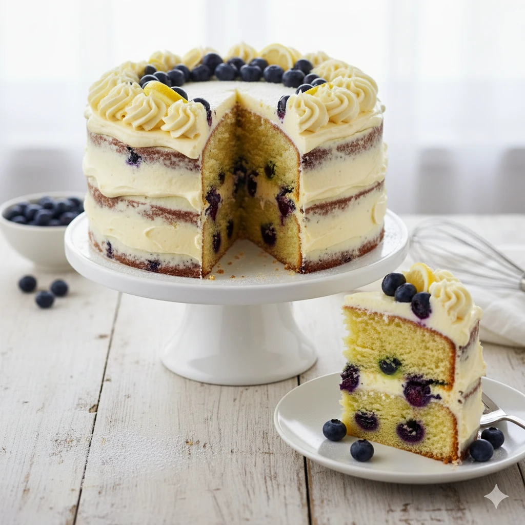 Lemon Blueberry Cake