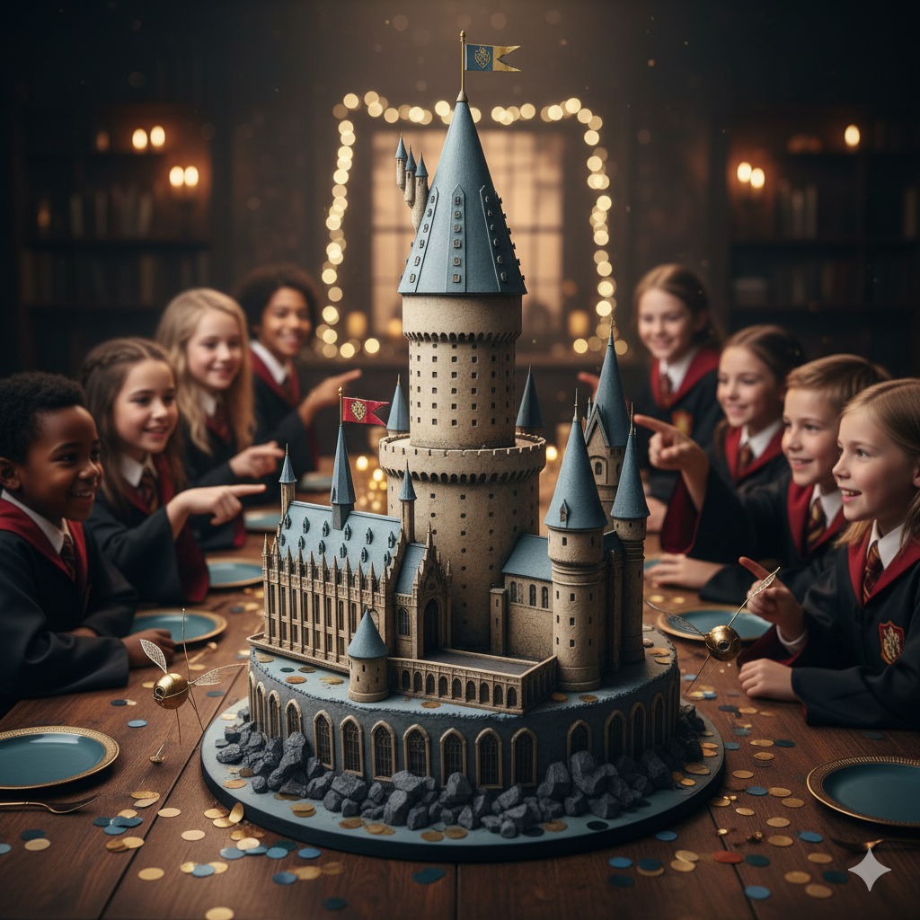 Harry Potter Cake 7 Hogwarts Castle Cake 🏰