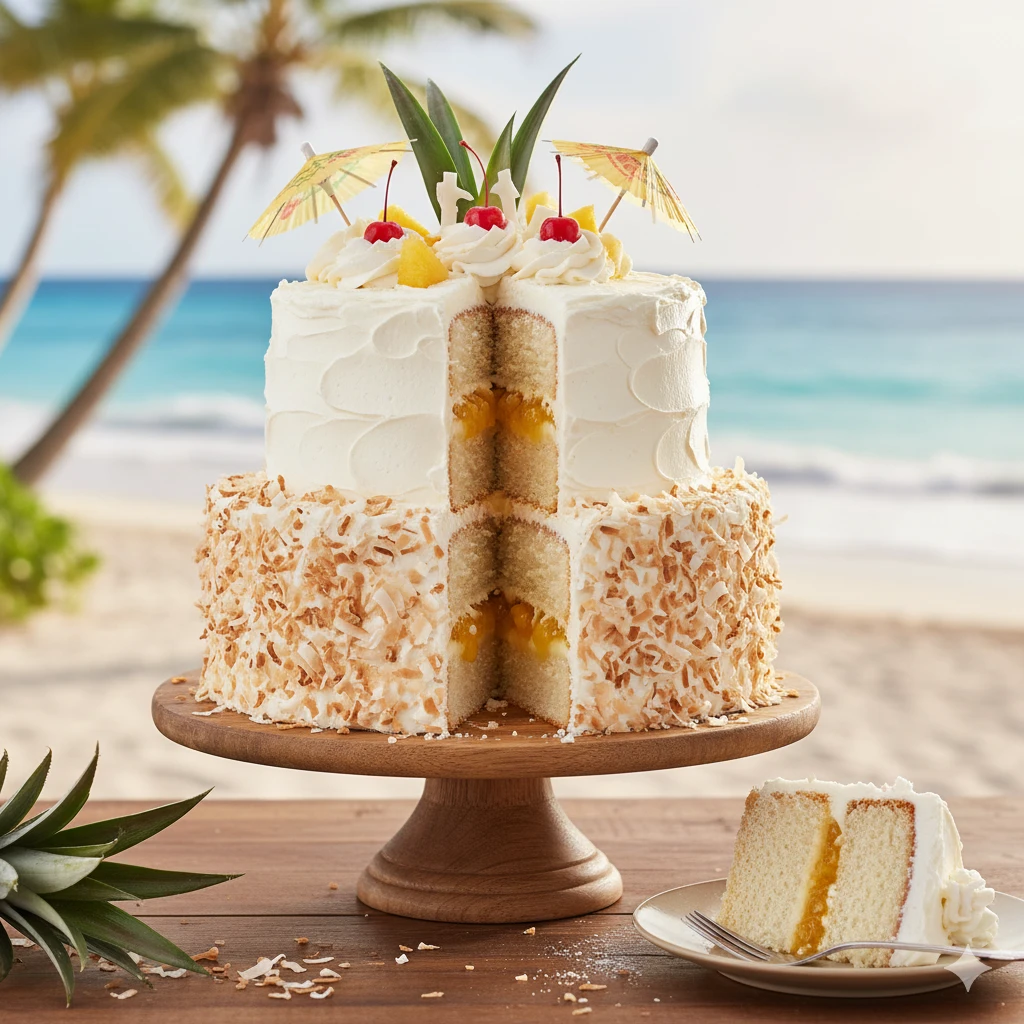 Coconut Pineapple Cake