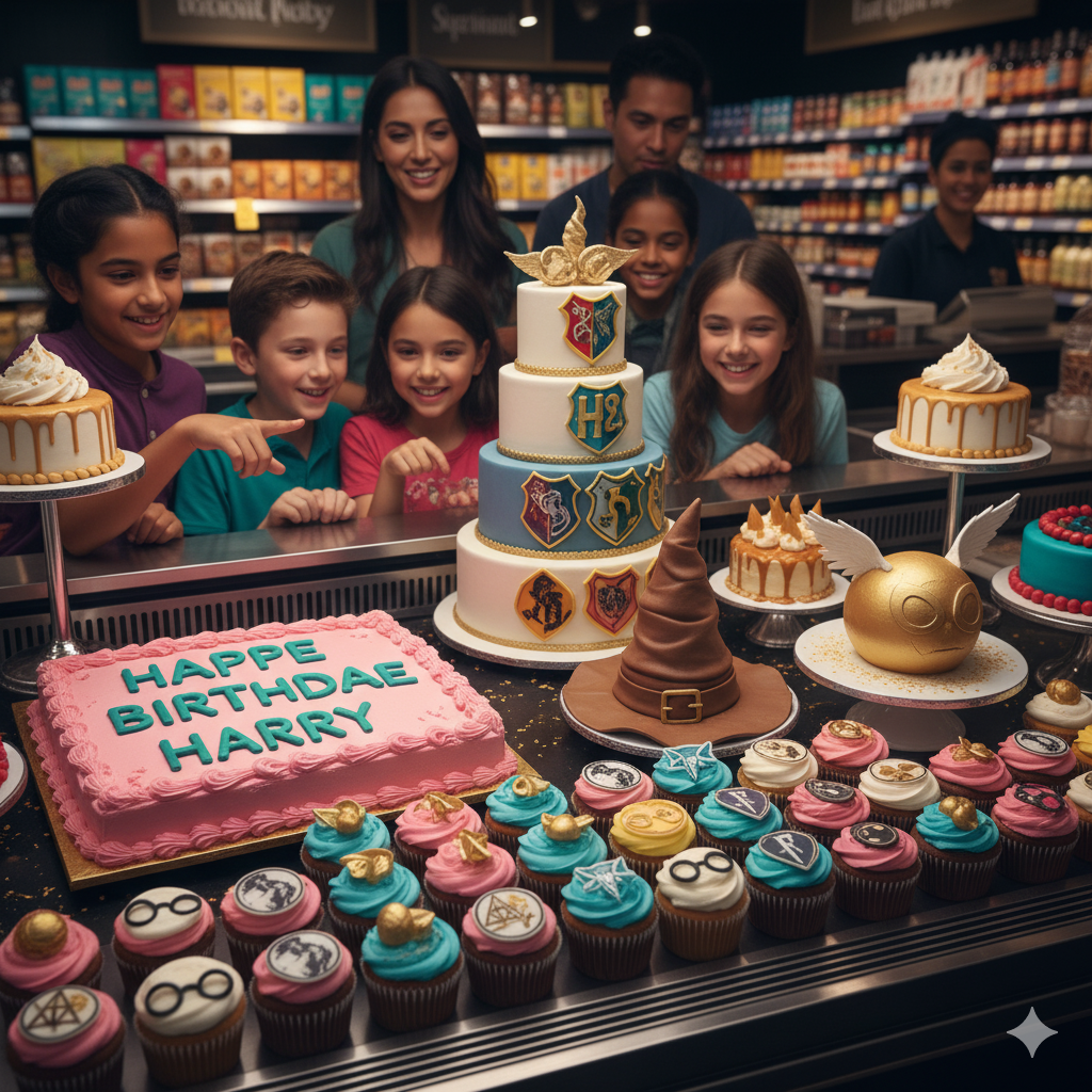 Harry Potter Cake 2 A Short History: From Page to Plate 📖➡️🍰