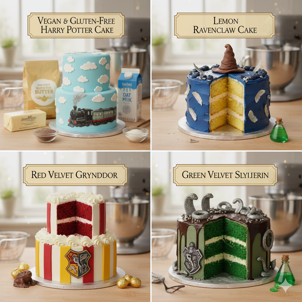 Harry Potter Cake 5 Optional Variations