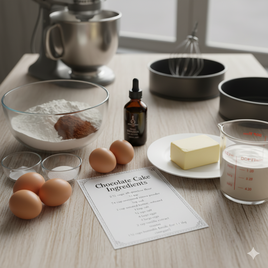 Harry Potter Cake 3 Cake Ingredients (2 layers, 8-inch round)