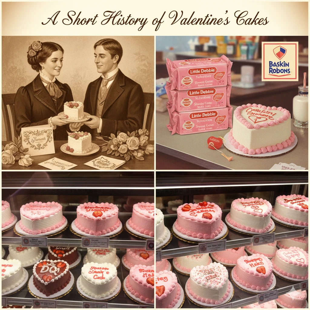 A Short History of Valentine Cakes