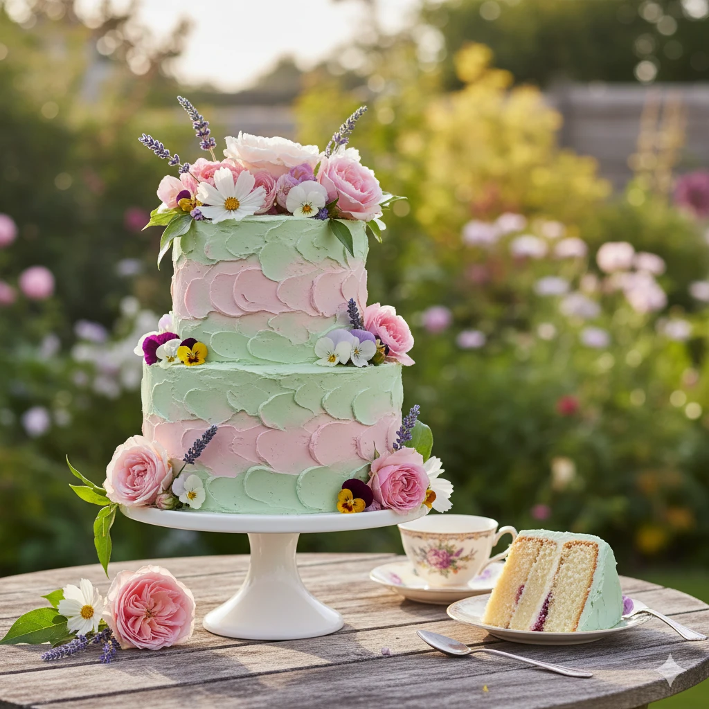 Floral Summer Cake