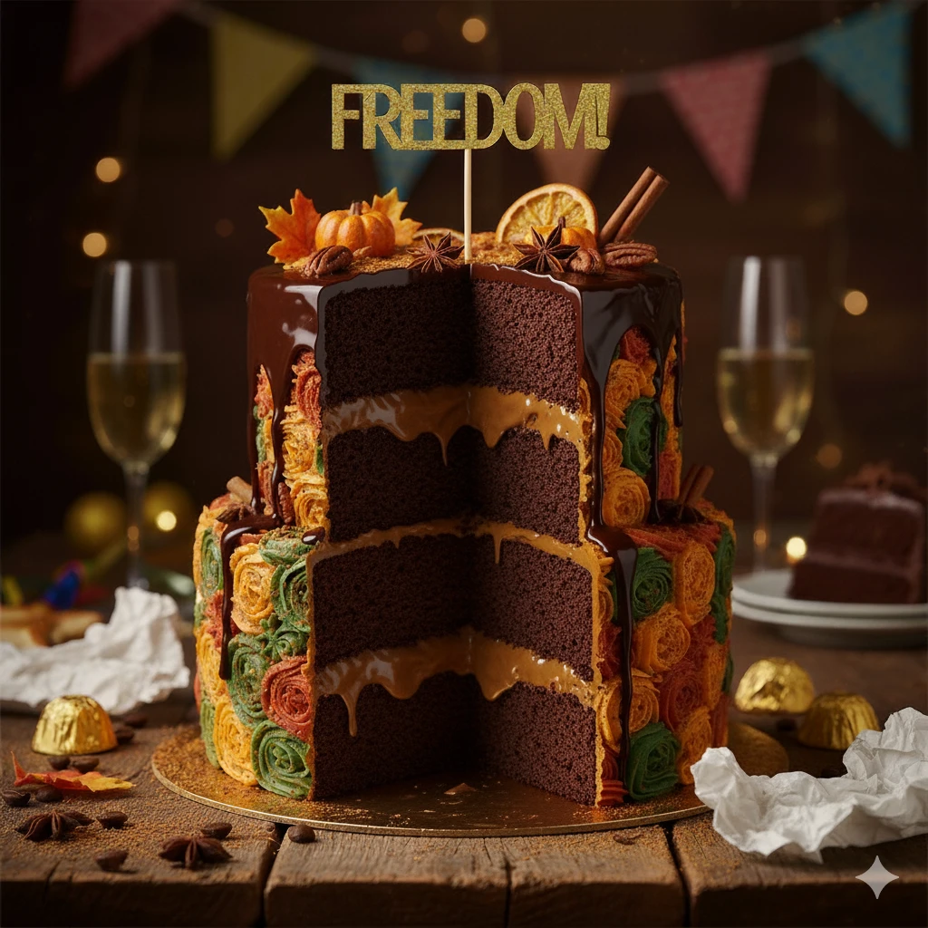 Caramel Freedom Cake