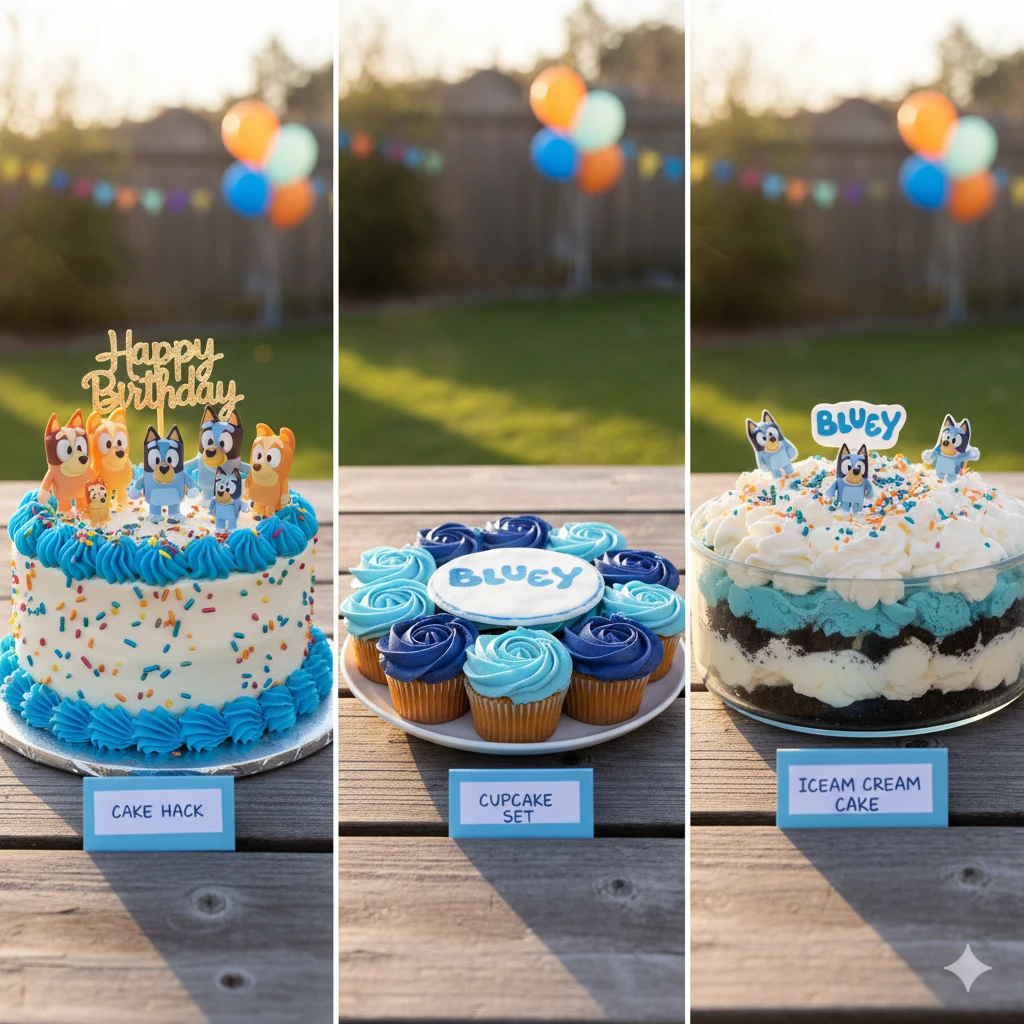 Easy Bluey Cake Ideas

