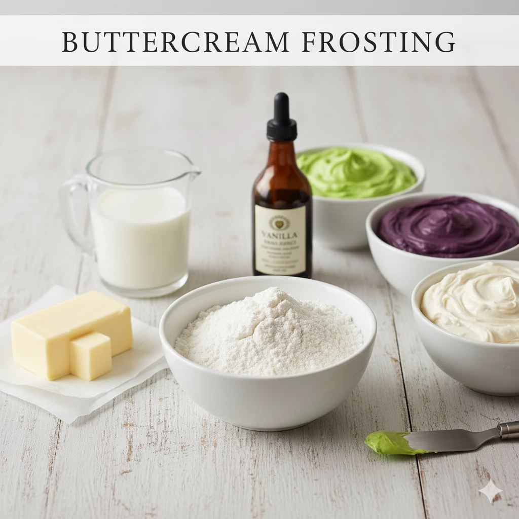 🧈 Buttercream Frosting: