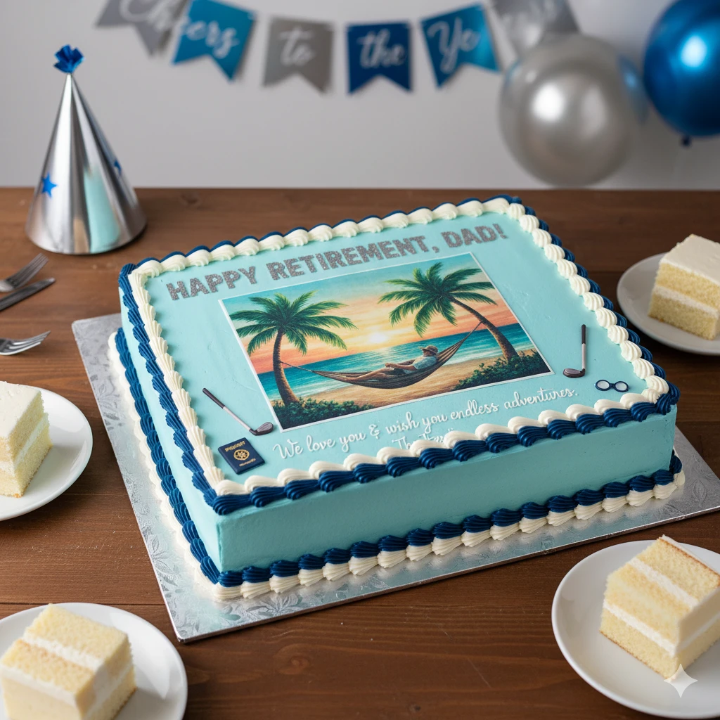 6. Sheet Cake Simplicity