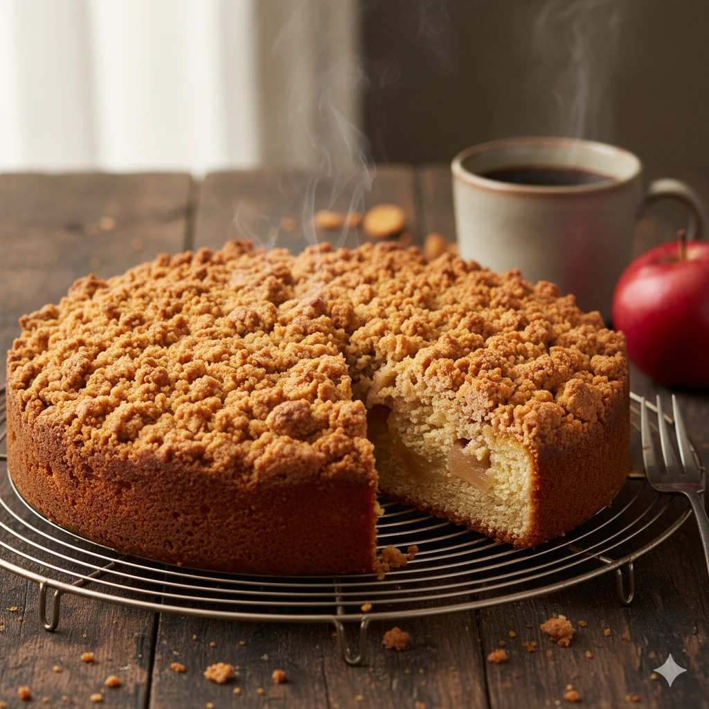 Apple Cake 6 🍎 Apple Crumb Cake