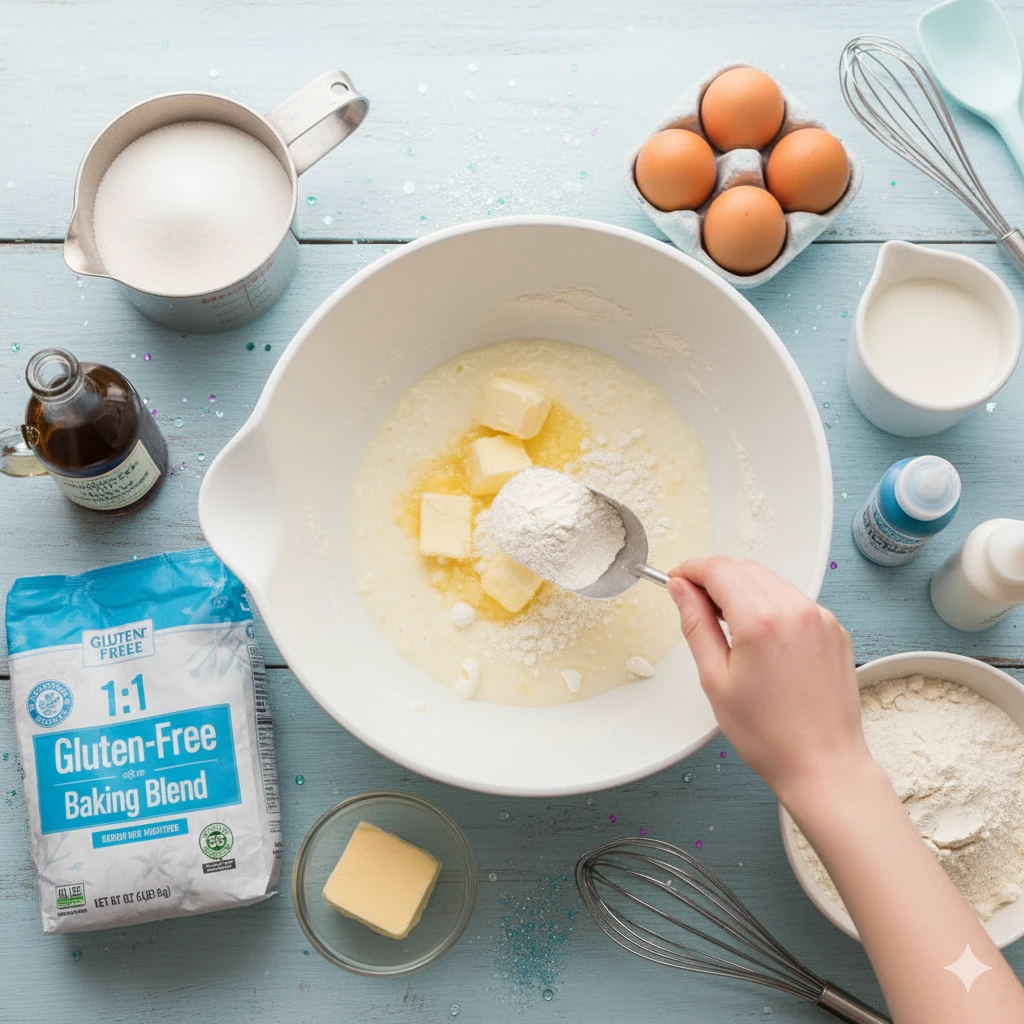 Gluten-Free Frozen Cake