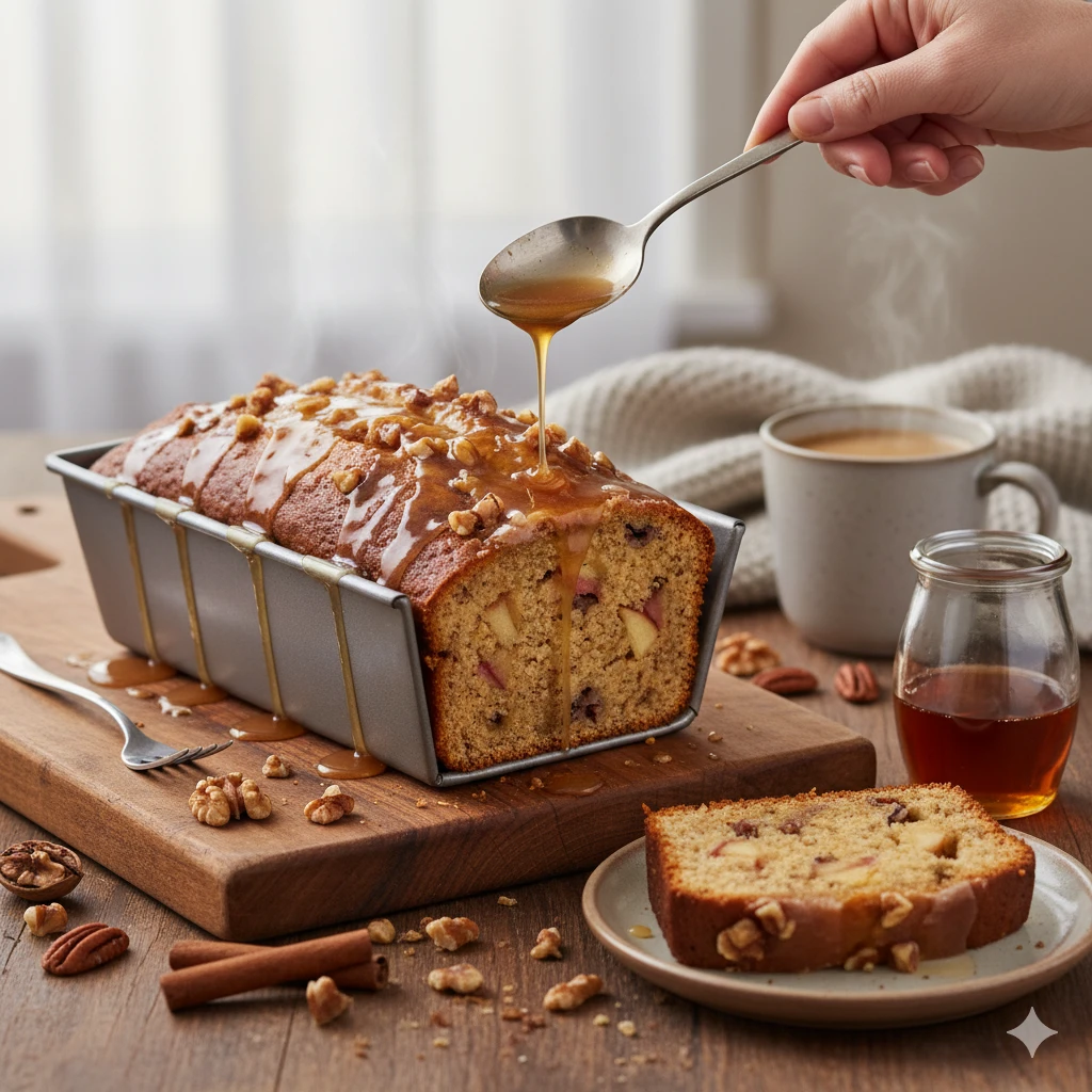 Apple Cake 10 🌰 Apple Walnut Loaf