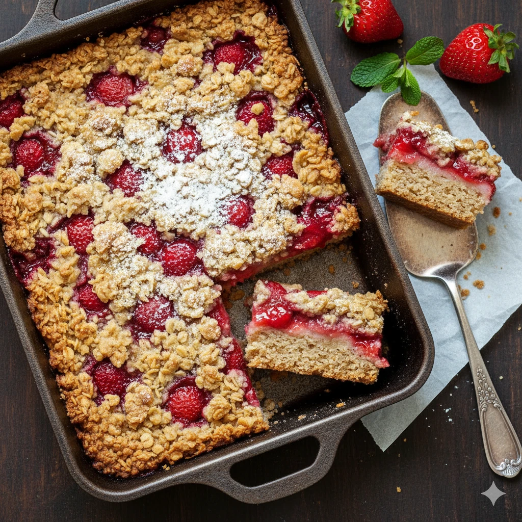 Delicious Strawberry Bars – Easy, Fresh, and Irresistibly Sweet Recipes for Every Occasion


