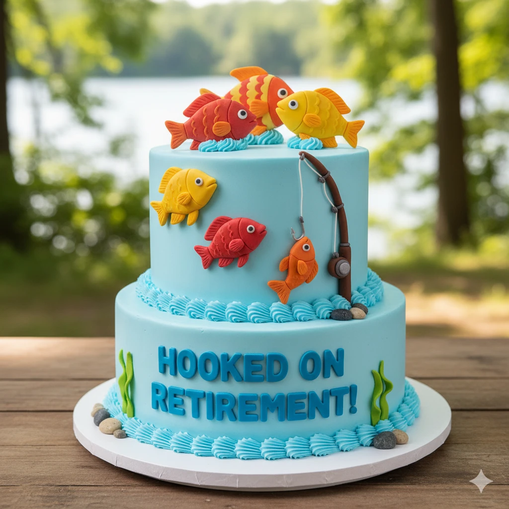 2. Fishing Cake